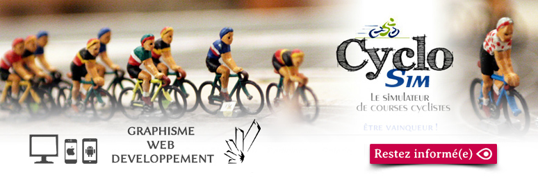 CycloSim, le simulateur de courses cyclistes